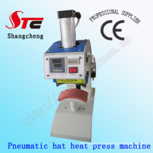 Pneumatic Hat Heat Printing Machine 8*15cm Automatic Hat Heat Press Machine Pneumatic Cap Heat Transfer Machine Digital Cap Heat Transfer Printing Machine